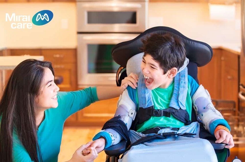 Bệnh bại não gây ảnh hưởng đến các vùng não kiểm soát vận động
