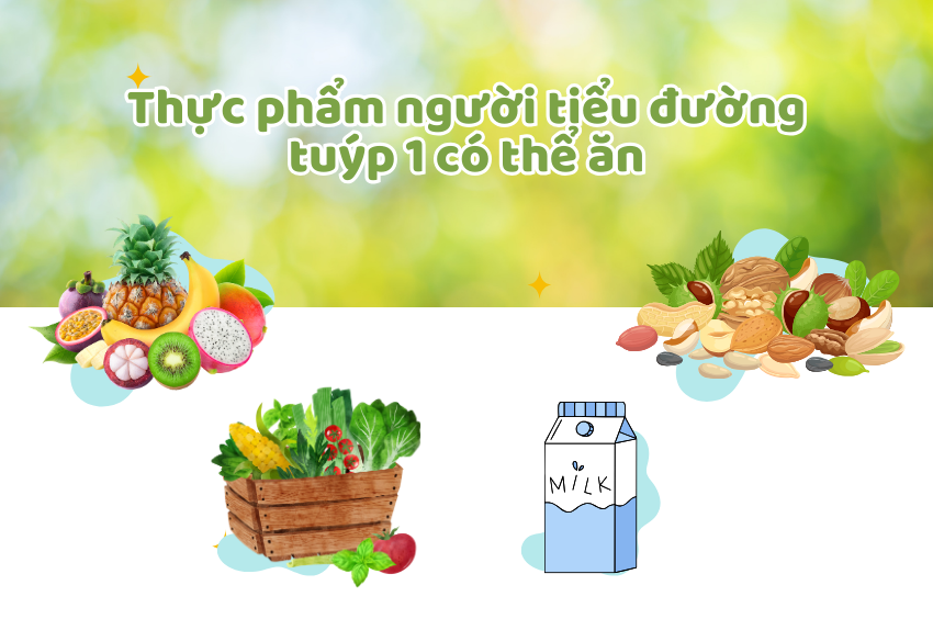 Các loại thực phẩm bệnh tiểu đường có thể ăn