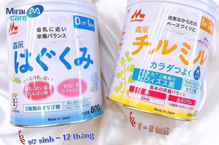 Morinaga là một trong các loại sữa tốt cho trẻ tự kỷ vì có thành phần sữa tương tự như sữa mẹ