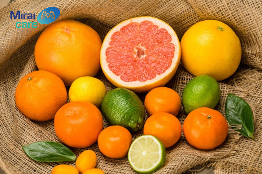 Nhóm trái cây họ cam quýt tốt cho người bệnh tiểu đường
