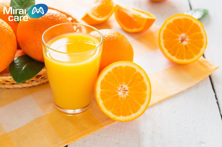 Nước cam cung cấp rất nhiều lợi ích cho sức khỏe của trẻ tự kỷ