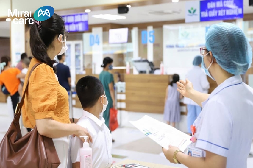 Rõ từng bước trong quy trình khám giúp ba mẹ chủ động thời gian, giảm bớt lo lắng