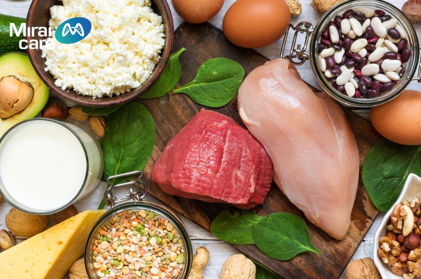 Sử dụng thực phẩm chứa nhiều protein để tăng quá trình trao đổi chất trong cơ thể