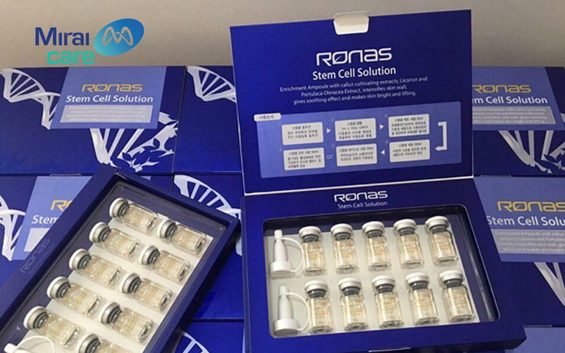 Tế bào gốc trị sẹo rỗ Ronas Stem Cell Solution