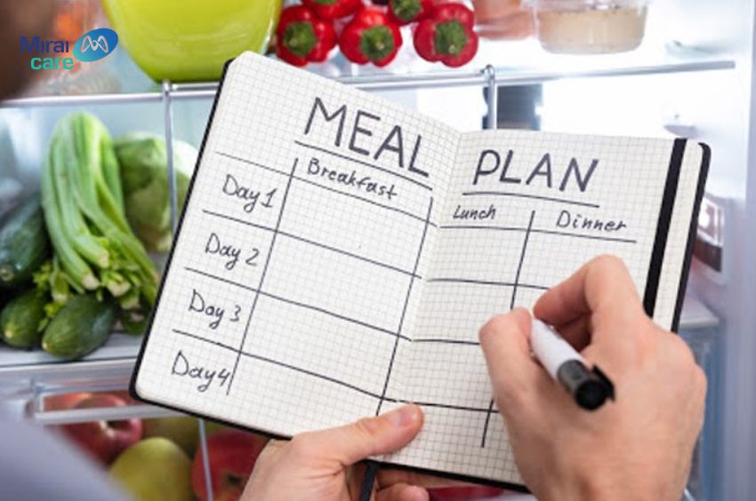 Lập kế hoạch ăn đầy đủ 4 nhóm dinh dưỡng