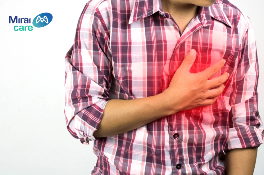 Triệu chúng của bệnh nhồi máu cơ tim là gì