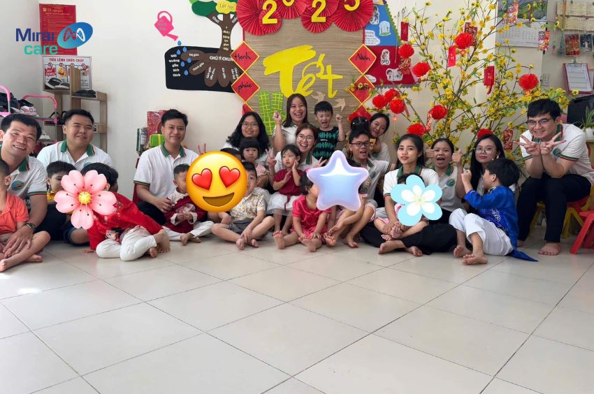 Mầm non can thiệp Cầu Vồng