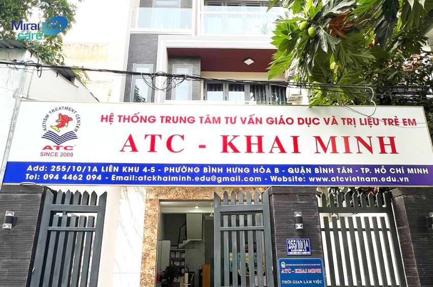 Hệ thống trung tâm tư vấn giáo dục và trị liệu trẻ em ATC