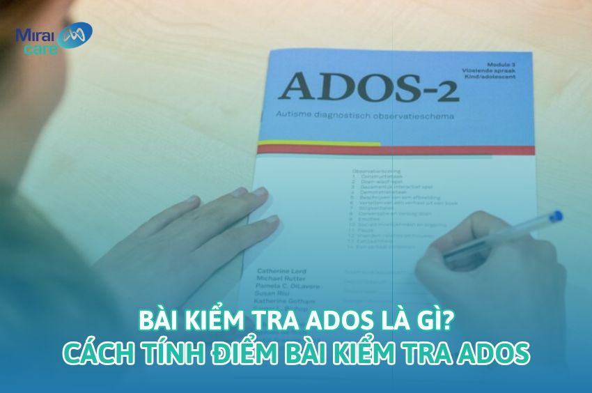 B&agrave;i kiểm tra ADOS l&agrave; g&igrave;? C&aacute;ch t&iacute;nh điểm b&agrave;i kiểm tra ADOS
