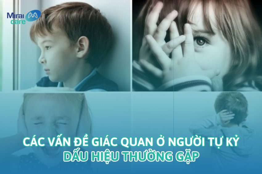 C&aacute;c vấn đề gi&aacute;c quan ở người tự kỷ: Dấu hiệu thường gặp