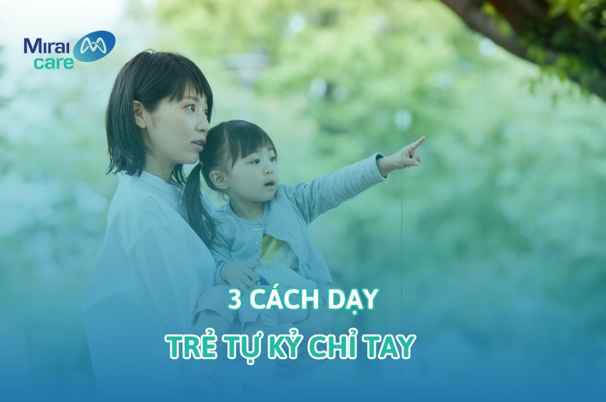 Khám phá 3 cách dạy trẻ tự kỷ chỉ tay tại nhà hiệu quả cho bố mẹ áp dụng