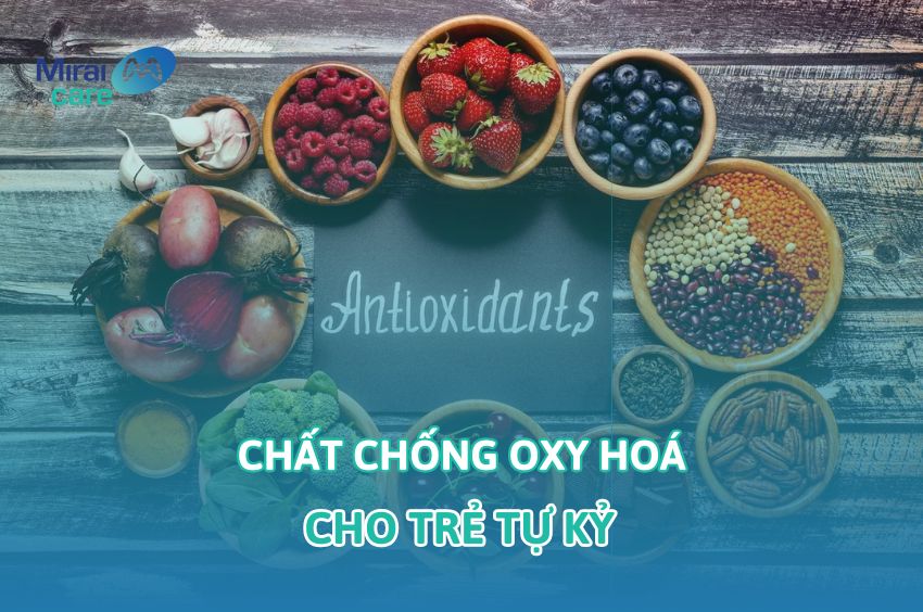 5+ Chất chống oxy hóa trong bệnh tự kỷ được chuyên gia khuyên dùng