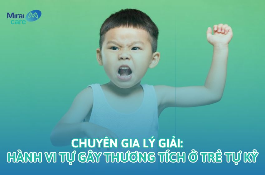 Chuyên gia lý giải hành vi gây thương tích ở trẻ tự kỷ