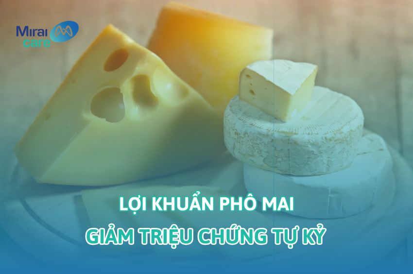 Chuyên gia giải đáp: Lợi khuẩn phô mai giảm triệu chứng tự kỷ