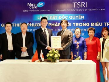 Dịch vụ tế bào gốc được tư vấn bởi Mirai Care