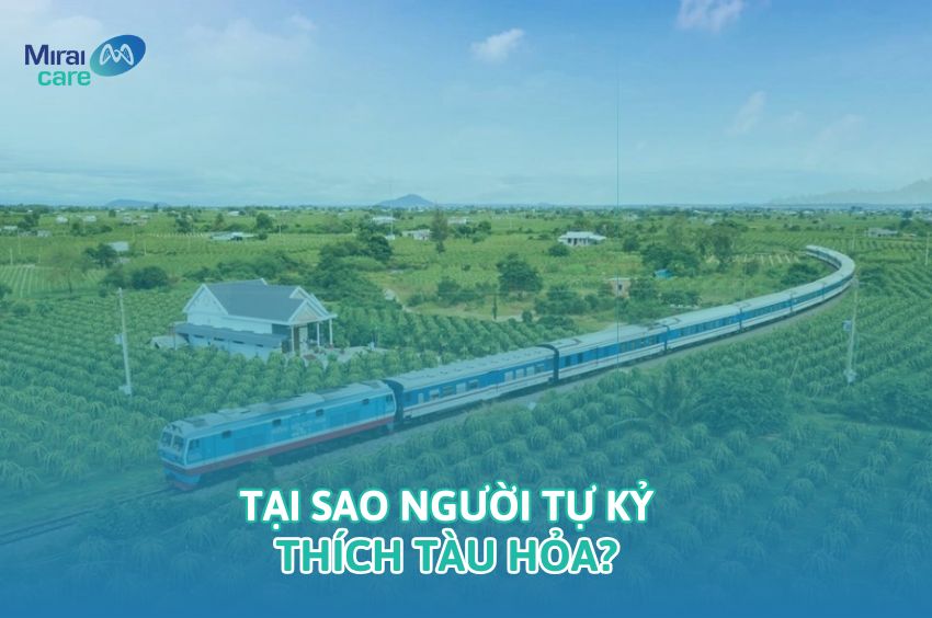 Tại sao người tự kỷ thích tàu hỏa? - Mirai Care giải đáp